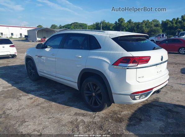1V2RE2CAXMC202324 2021 VOLKSWAGEN ATLAS White Trasero izquierdo