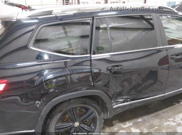 1V2RR2CA0JC530593 2018 VOLKSWAGEN ATLAS Черный Вид спереди