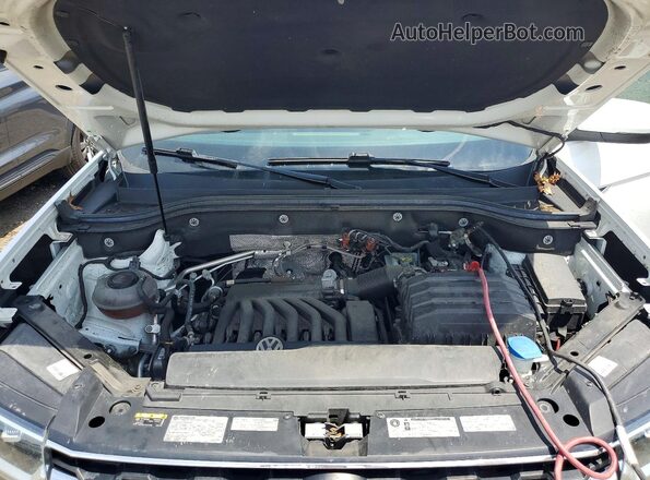 1V2RR2CA2KC564424 2019 VOLKSWAGEN ATLAS White Vista del compartimento del motor