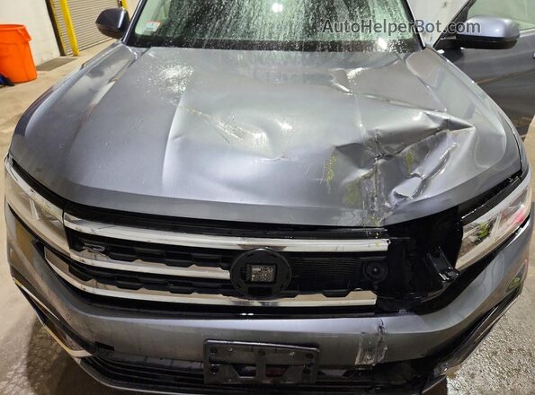 1V2RR2CA2MC550719 2021 VOLKSWAGEN ATLAS Серый Вид подкапотного пространства