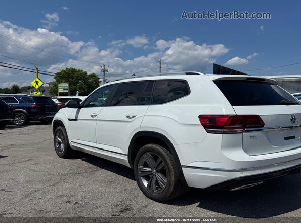 1V2RR2CA3KC579496 2019 VOLKSWAGEN ATLAS White Trasero izquierdo