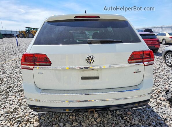 1V2RR2CA5KC592959 2019 VOLKSWAGEN ATLAS White Вид ззаду