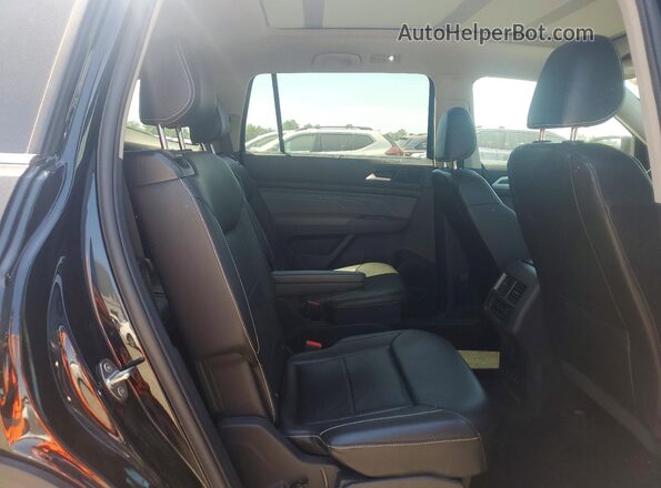 1V2RR2CA5MC602019 2021 VOLKSWAGEN ATLAS Black Widok wnętrza z tyłu