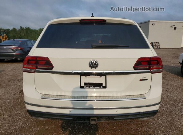 1V2RR2CA7JC578804 2018 VOLKSWAGEN ATLAS White Widok z tyłu