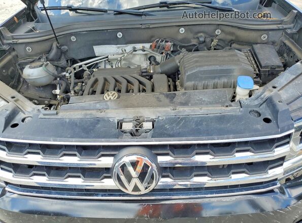 1V2RR2CA7LC504317 2020 VOLKSWAGEN ATLAS Black Vista del compartimento del motor