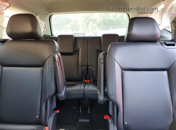 1V2RR2CA8KC586010 2019 VOLKSWAGEN ATLAS Black Rear seats view