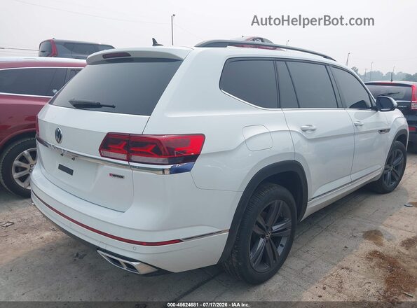 1V2RR2CAXMC597254 2021 VOLKSWAGEN ATLAS Белый Задняя правая четверть