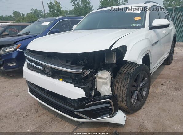 1V2RR2CAXMC597254 2021 VOLKSWAGEN ATLAS Белый Вид спереди