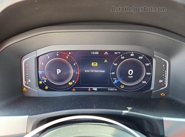1V2SC2CA3PC214391 2023 VOLKSWAGEN ATLAS Серый Вид щитка приборов