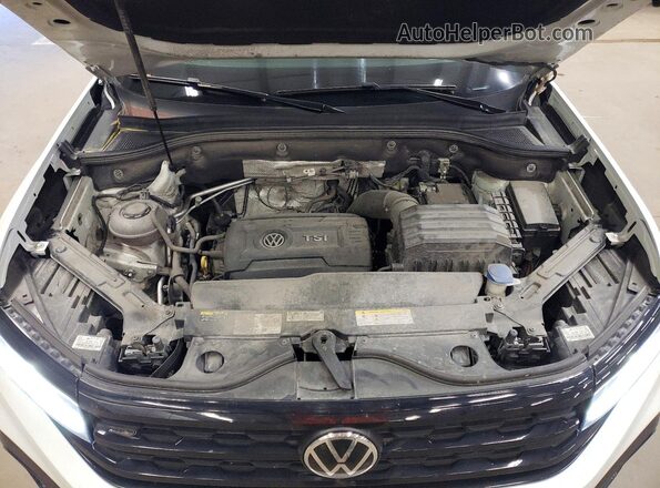 1V2SC2CA9PC222673 2023 VOLKSWAGEN ATLAS White ძრავის განყოფილების ხედი