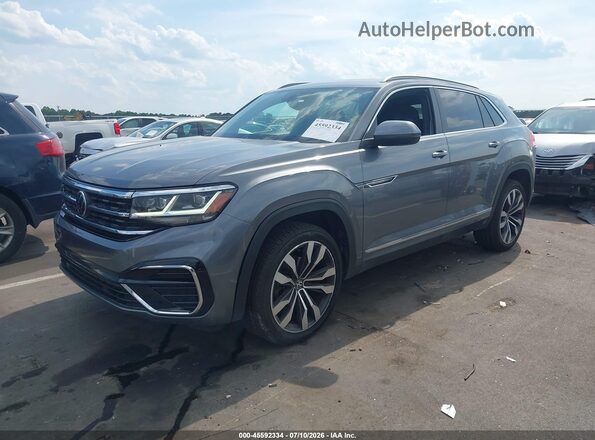 1V2SE2CA7LC230307 2020 VOLKSWAGEN ATLAS Gray Przód lewy