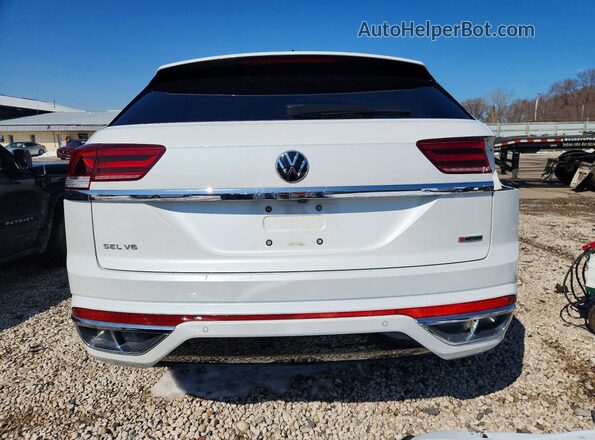 1V2SE2CA7MC233578 2021 VOLKSWAGEN ATLAS White Widok z tyłu