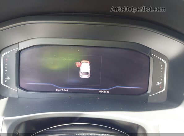 1V2SR2CA0KC603500 2019 VOLKSWAGEN ATLAS Blue Vista de los asientos traseros