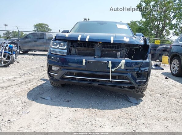 1V2SR2CA0KC603500 2019 VOLKSWAGEN ATLAS Blue Vista frontal