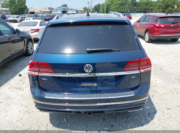 1V2SR2CA0KC603500 2019 VOLKSWAGEN ATLAS Blue 