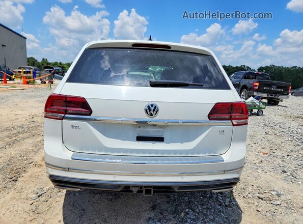 1V2SR2CA8KC600988 2019 VOLKSWAGEN ATLAS White Вид ззаду