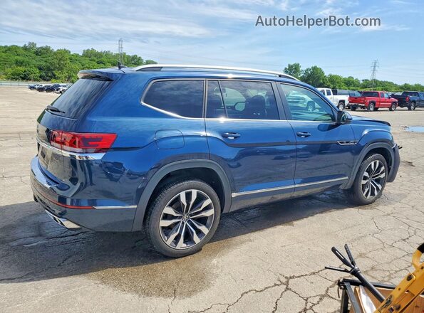 1V2SR2CA8MC565324 2021 VOLKSWAGEN ATLAS Blue Tył prawy