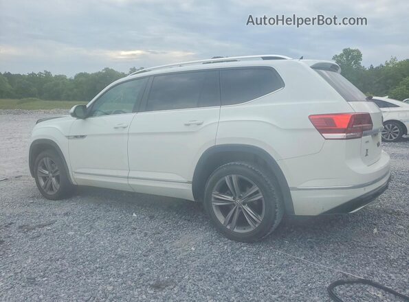 1V2SR2CA9JC587943 2018 VOLKSWAGEN ATLAS Белый Задняя левая четверть