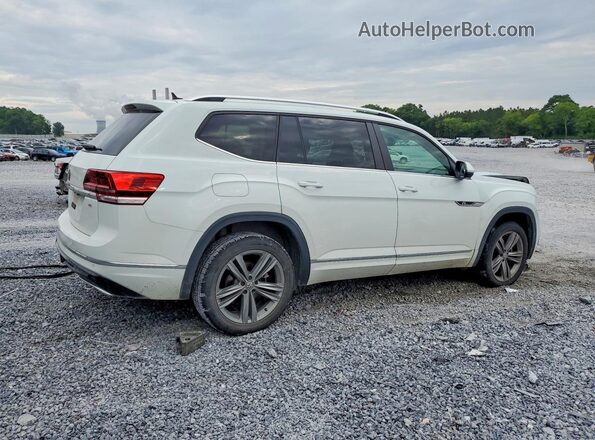 1V2SR2CA9JC587943 2018 VOLKSWAGEN ATLAS Белый Задняя правая четверть