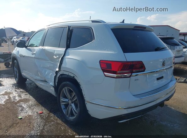 1V2SR2CAXKC594921 2019 VOLKSWAGEN ATLAS Белый Задняя левая четверть