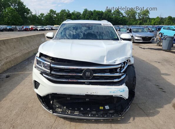 1V2TE2CA4MC211607 2021 VOLKSWAGEN ATLAS White Вид спереду