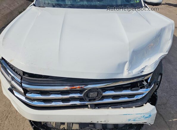 1V2TE2CA4MC211607 2021 VOLKSWAGEN ATLAS White Вид підкапотного простору