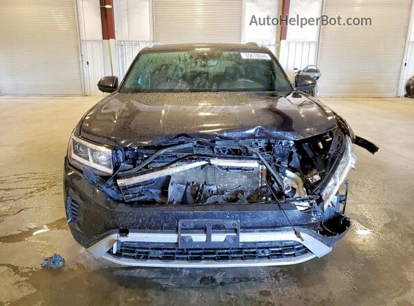 1V2TE2CA6MC203329 2021 VOLKSWAGEN ATLAS Черный Вид спереди