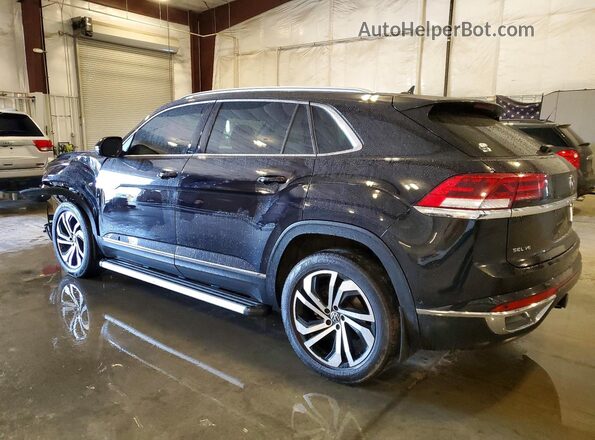 1V2TE2CA6MC203329 2021 VOLKSWAGEN ATLAS Черный Задняя левая четверть