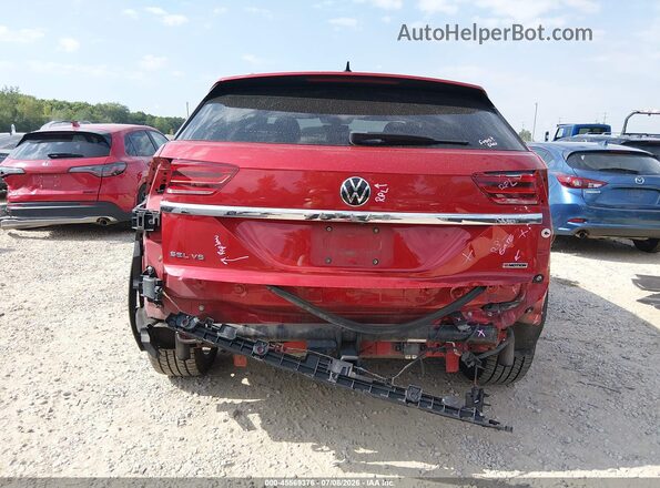 1V2TE2CA8LC223273 2020 VOLKSWAGEN ATLAS Red Դիմացի տեսք