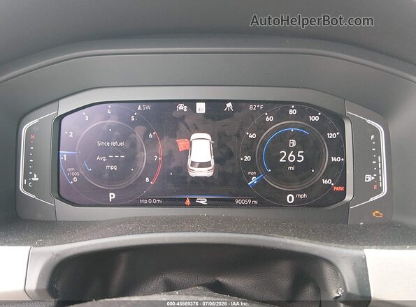 1V2TE2CA8LC223273 2020 VOLKSWAGEN ATLAS Red Հետևի նստատեղերի տեսք