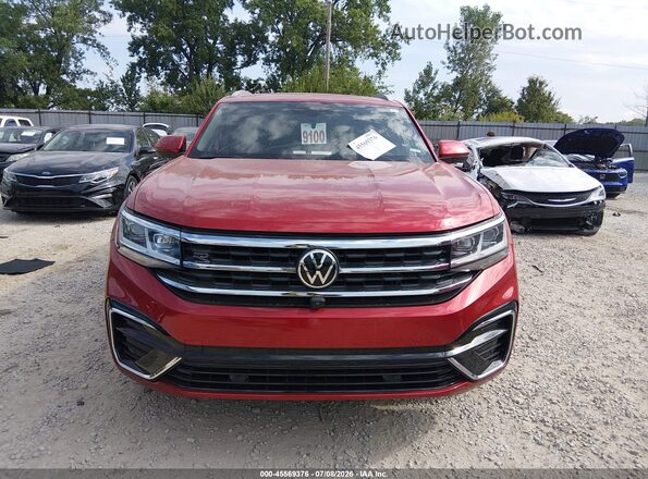 1V2TE2CA8LC223273 2020 VOLKSWAGEN ATLAS Red Սալոնի հետևի տեսք
