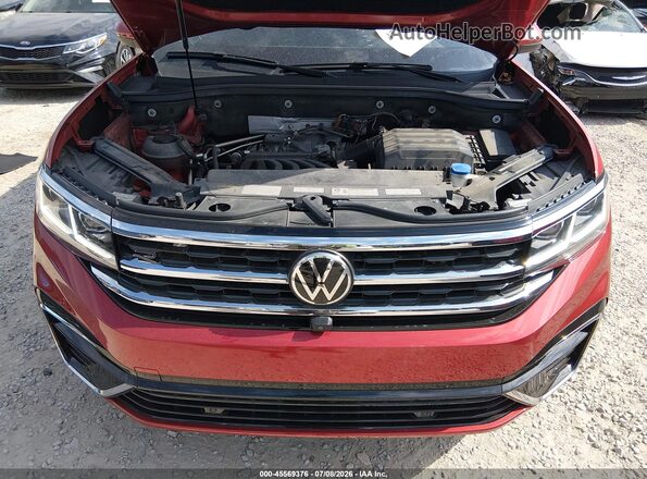 1V2TE2CA8LC223273 2020 VOLKSWAGEN ATLAS Red Հետևի տեսք