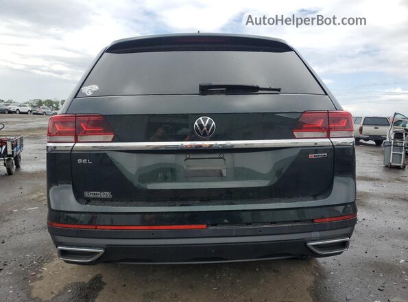 1V2TP2CA1MC572545 2021 VOLKSWAGEN ATLAS Green Հետևի տեսք