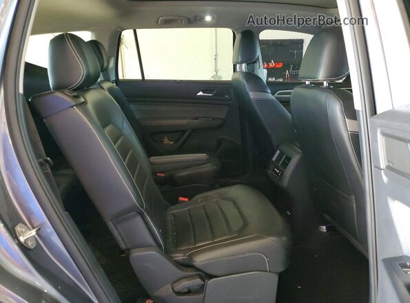 1V2TP2CA2MC576913 2021 VOLKSWAGEN ATLAS Gray უკანა სალონის ხედი