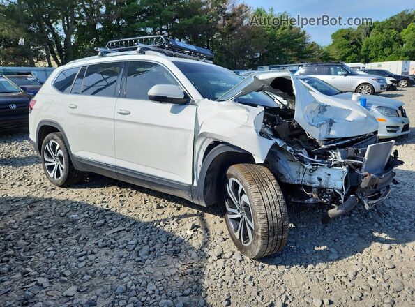 1V2TP2CA5MC609919 2021 VOLKSWAGEN ATLAS White Przód prawy