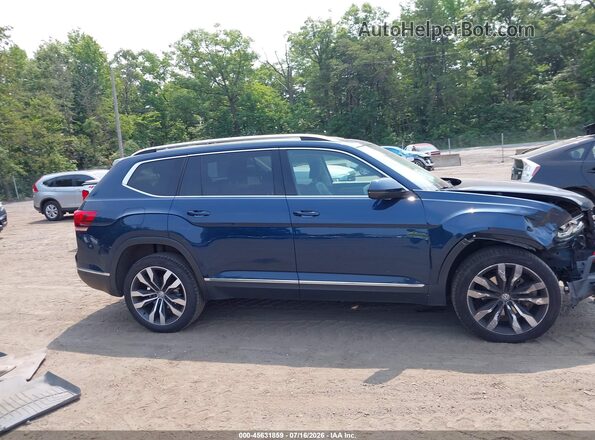 1V2TR2CA0LC505573 2020 VOLKSWAGEN ATLAS Blue უკანა სალონის ხედი