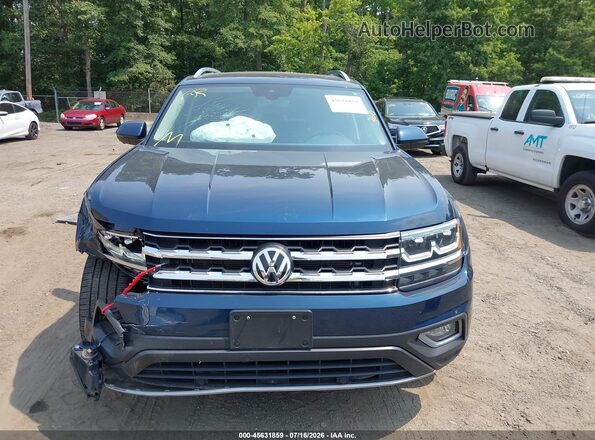 1V2TR2CA0LC505573 2020 VOLKSWAGEN ATLAS Blue ხელსაწყოთა პანელის ხედი