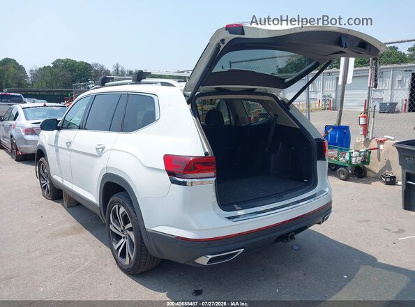 1V2TR2CA1MC533786 2021 VOLKSWAGEN ATLAS White უკანა მარცხენა