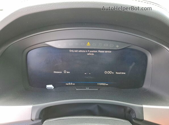 1V2TR2CA2JC575752 2018 VOLKSWAGEN ATLAS White Widok zestawu wskaźników