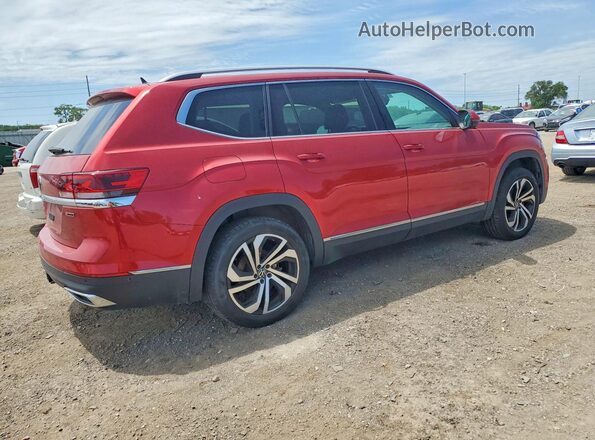 1V2TR2CA3MC520912 2021 VOLKSWAGEN ATLAS Red Trasero derecho