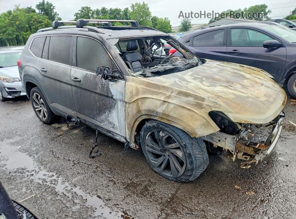 1V2TR2CA5MC540093 2021 VOLKSWAGEN ATLAS Пожар Передняя правая четверть
