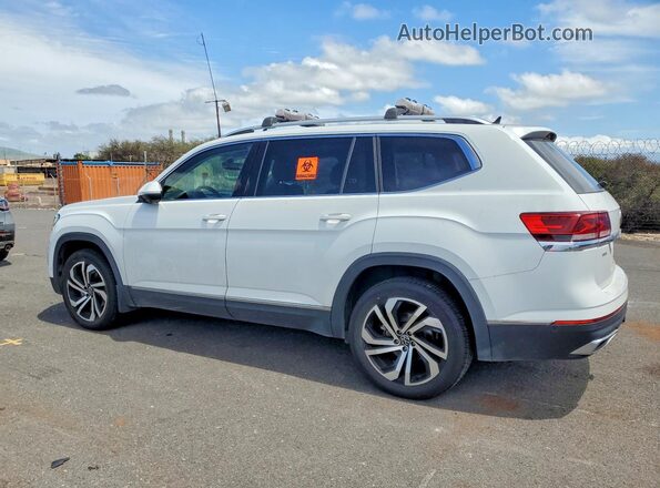 1V2TR2CA5MC540546 2021 VOLKSWAGEN ATLAS White უკანა მარცხენა