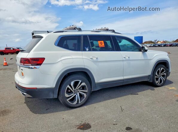 1V2TR2CA5MC540546 2021 VOLKSWAGEN ATLAS White უკანა მარჯვენა