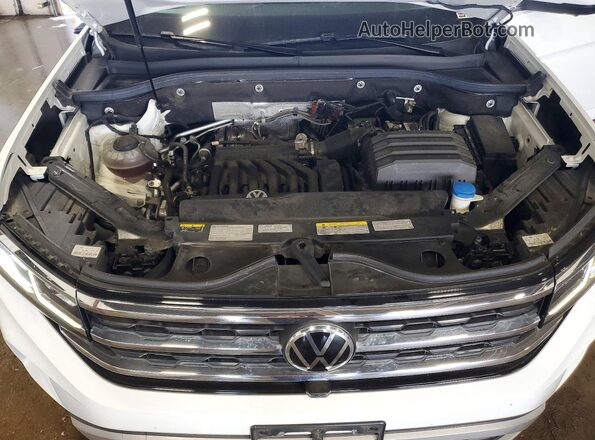 1V2TR2CA5MC550350 2021 VOLKSWAGEN ATLAS White Вид підкапотного простору