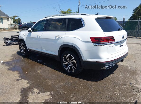 1V2TR2CA5MC582456 2021 VOLKSWAGEN ATLAS White უკანა მარცხენა