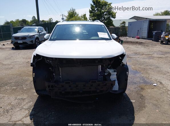 1V2TR2CA5MC582456 2021 VOLKSWAGEN ATLAS White უკანა სალონის ხედი