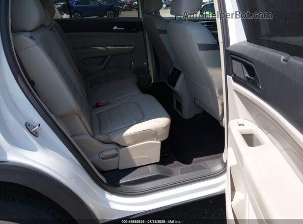 1V2TR2CA5MC582456 2021 VOLKSWAGEN ATLAS White VIN კოდის სტიკერის ხედი