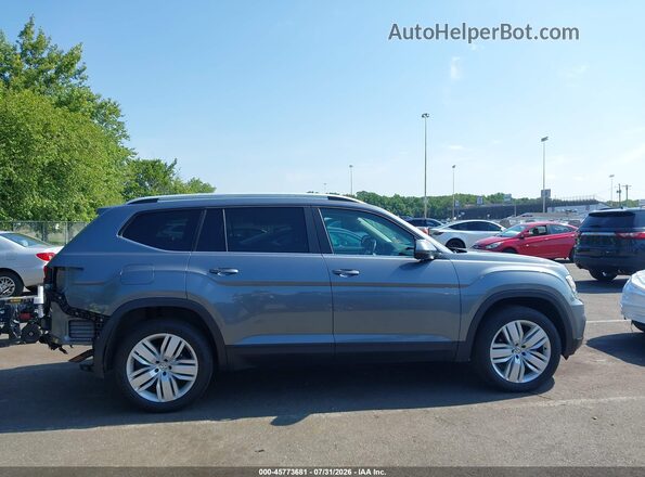 1V2UR2CA2KC595747 2019 VOLKSWAGEN ATLAS Gray Вид задньої частини салону