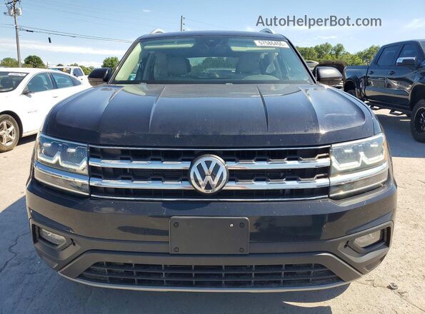 1V2UR2CA3KC569268 2019 VOLKSWAGEN ATLAS Black Вид спереду