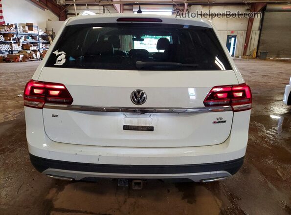 1V2UR2CA4KC590310 2019 VOLKSWAGEN ATLAS White Widok z tyłu